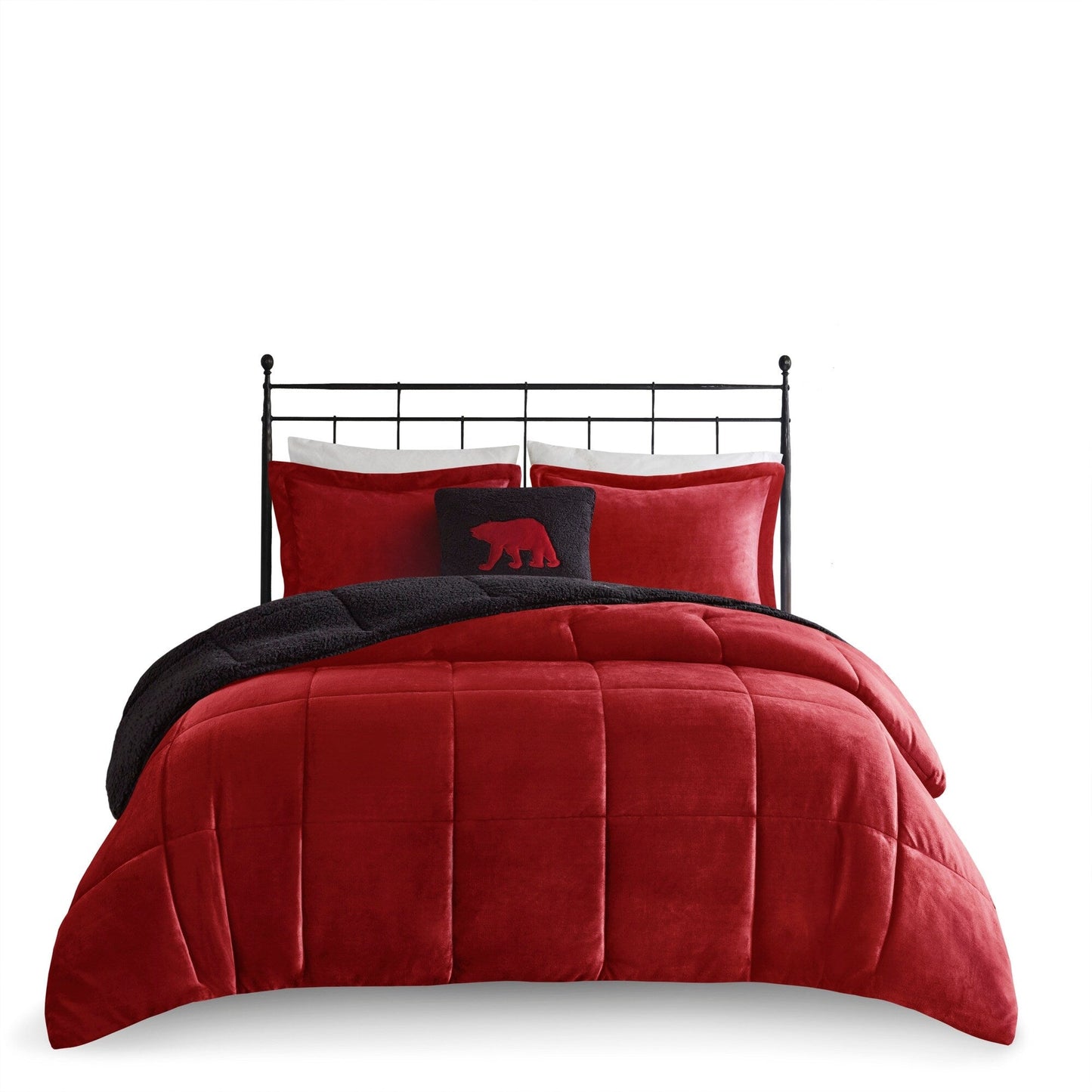 Woolrich Alton Bettdecken-Set, Alternative zu Plüsch und Sherpa-Daunen