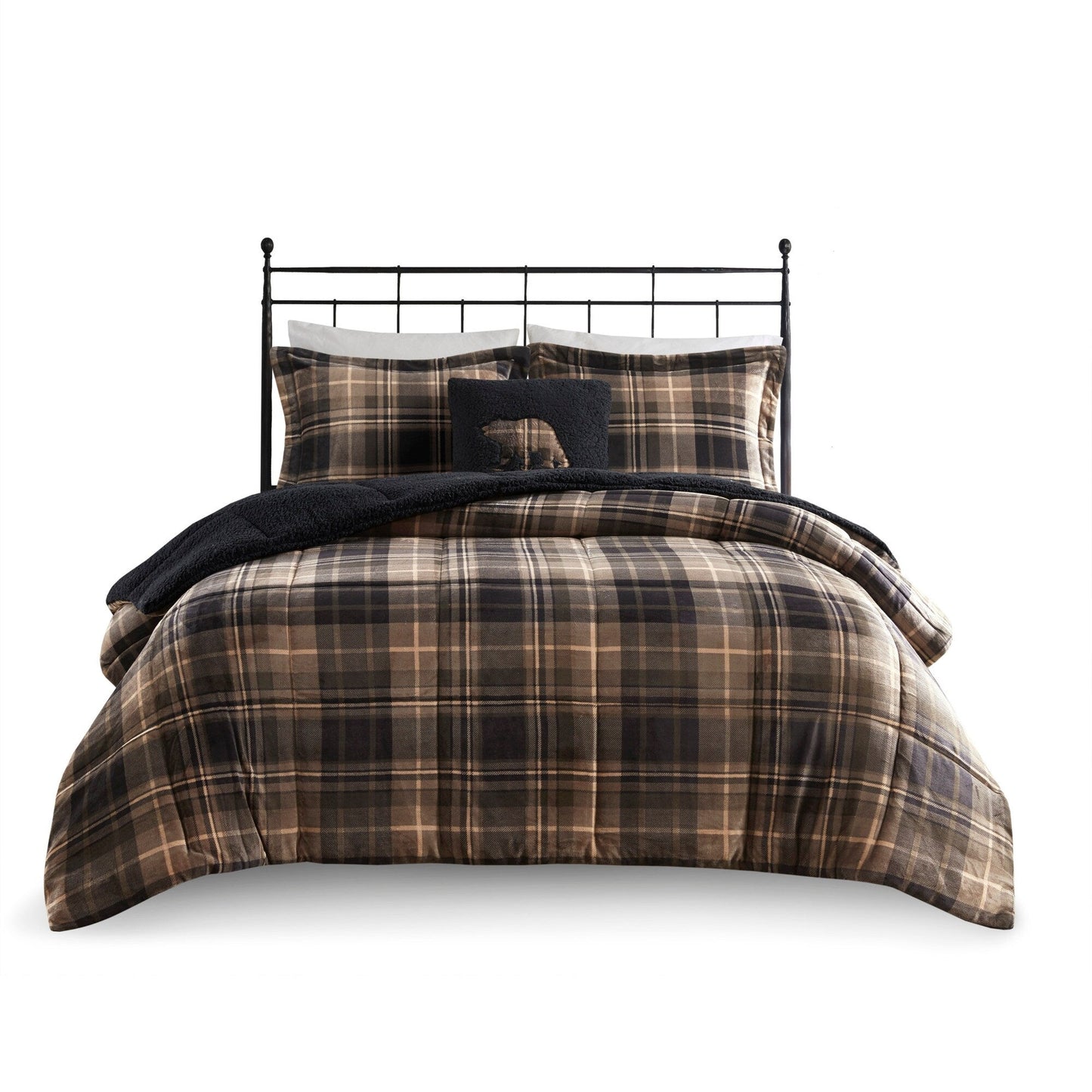 Woolrich Alton Bettdecken-Set, Alternative zu Plüsch und Sherpa-Daunen