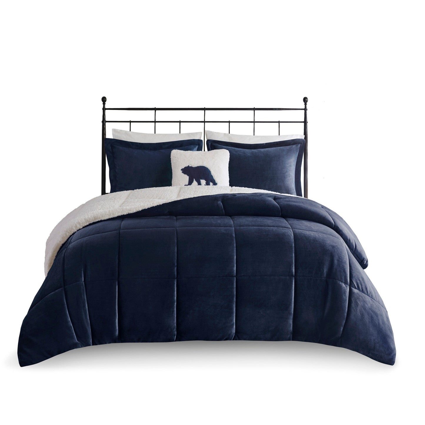Woolrich Alton Bettdecken-Set, Alternative zu Plüsch und Sherpa-Daunen