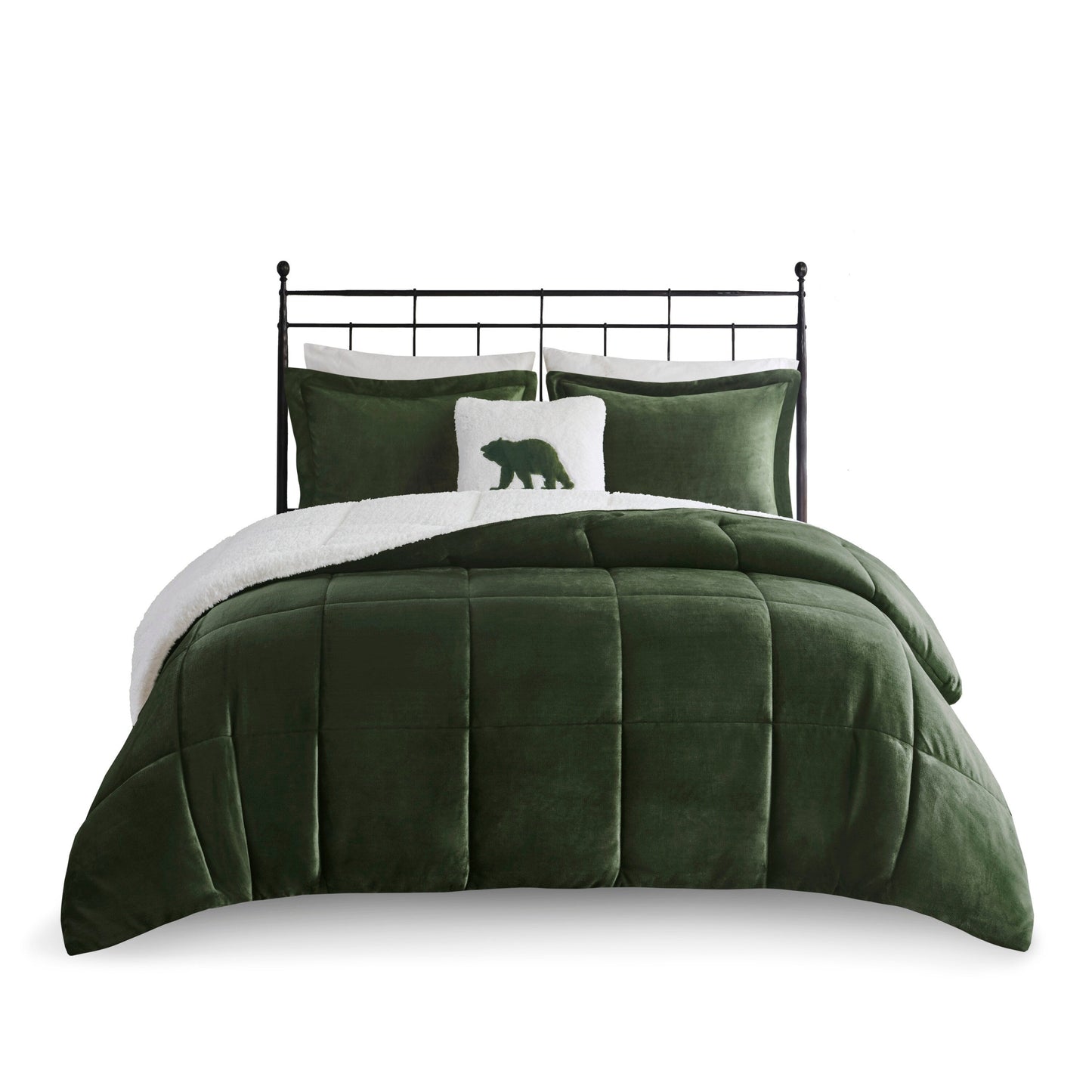 Woolrich Alton Bettdecken-Set, Alternative zu Plüsch und Sherpa-Daunen