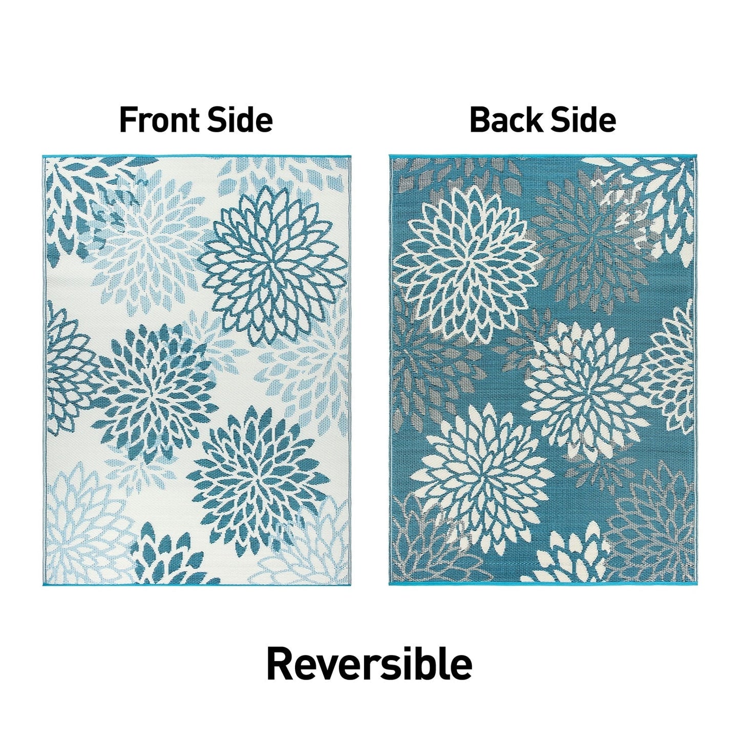 World Rug Gallery – Moderne, florale Aloha-Wendeteppiche aus recyceltem Kunststoff