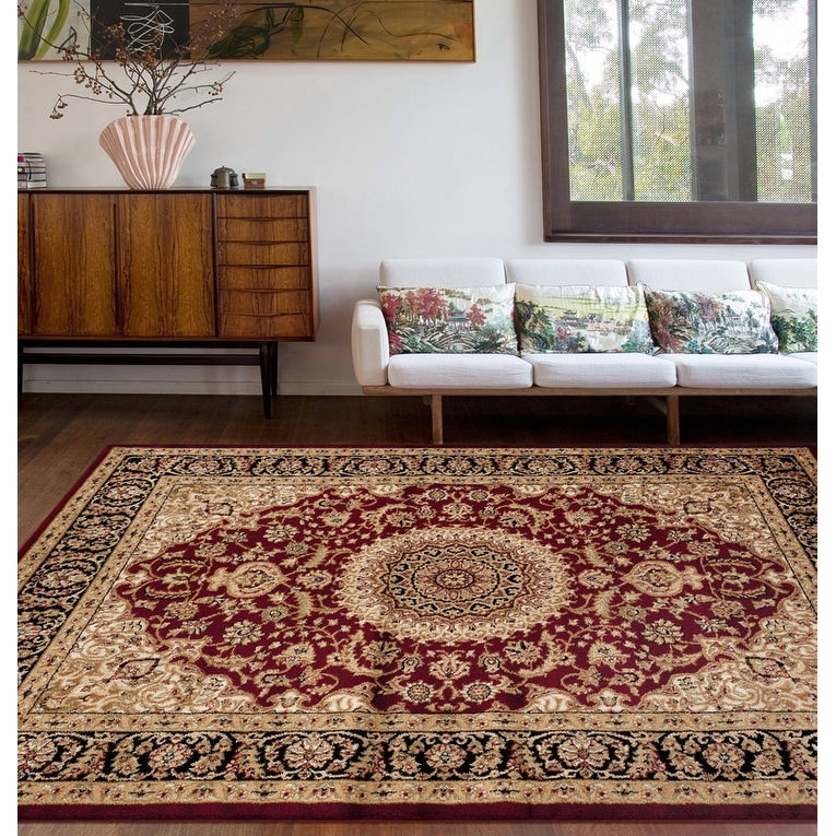 World Rug Gallery Traditioneller orientalischer Medaillon-Teppich