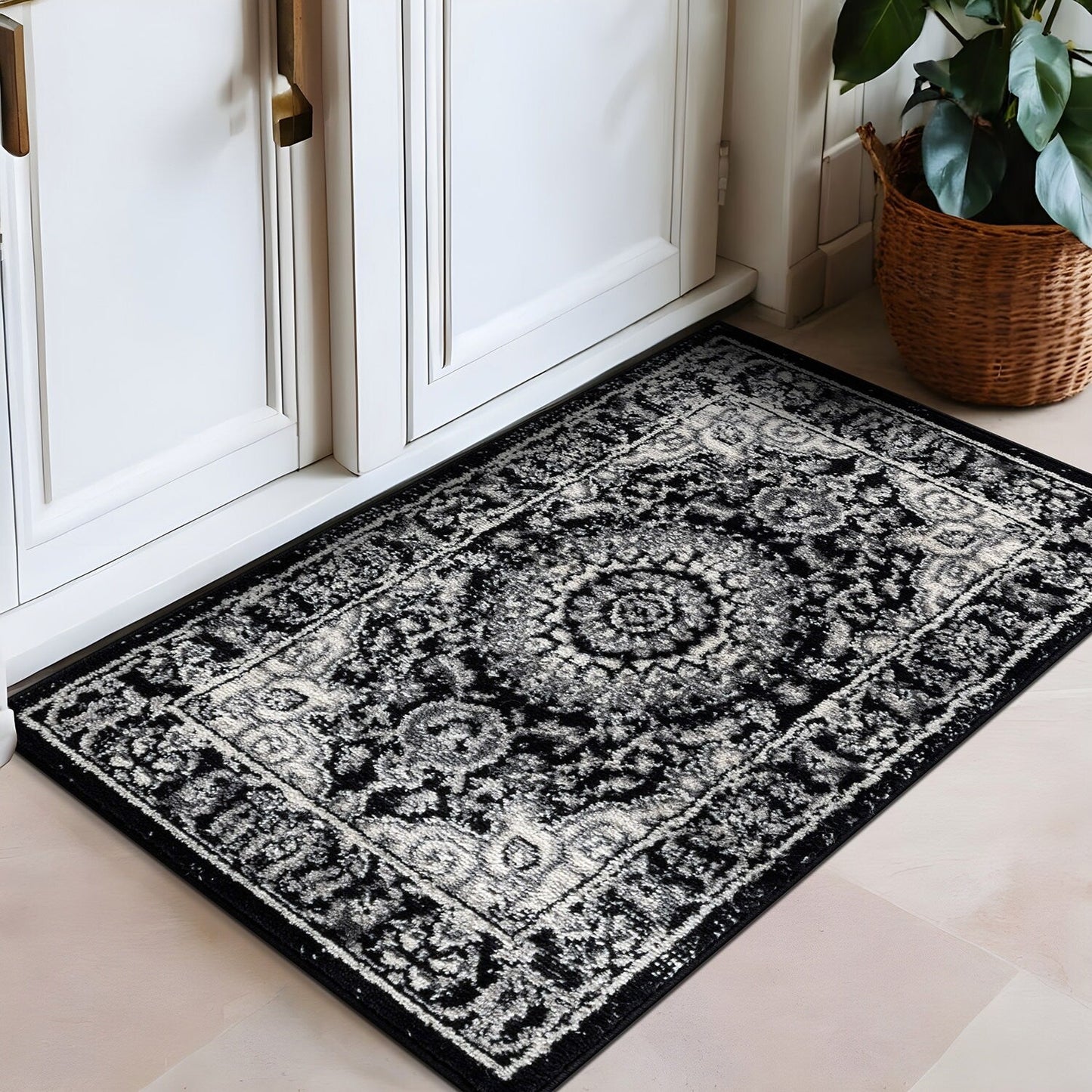 World Rug Gallery Traditioneller orientalischer Medaillon-Teppich