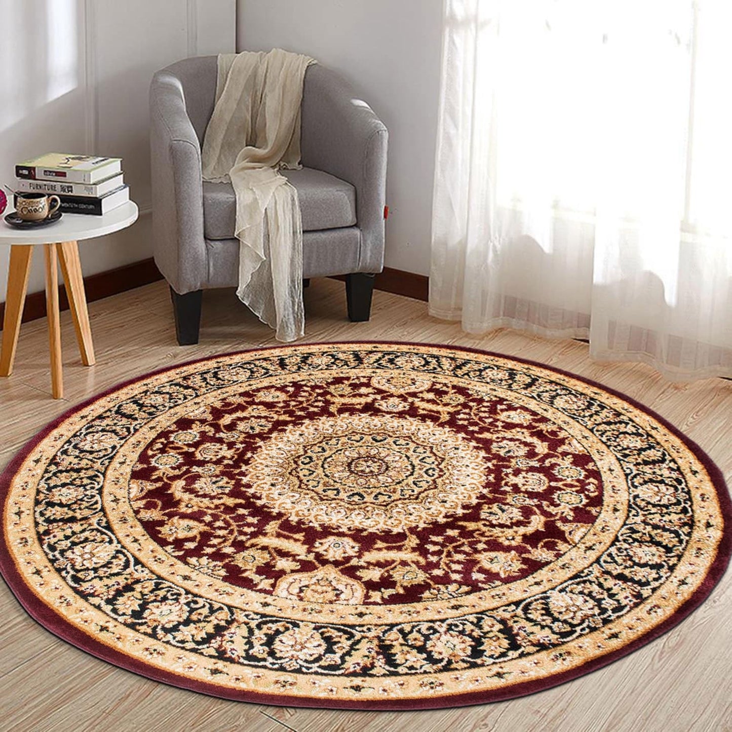 World Rug Gallery Traditioneller orientalischer Medaillon-Teppich
