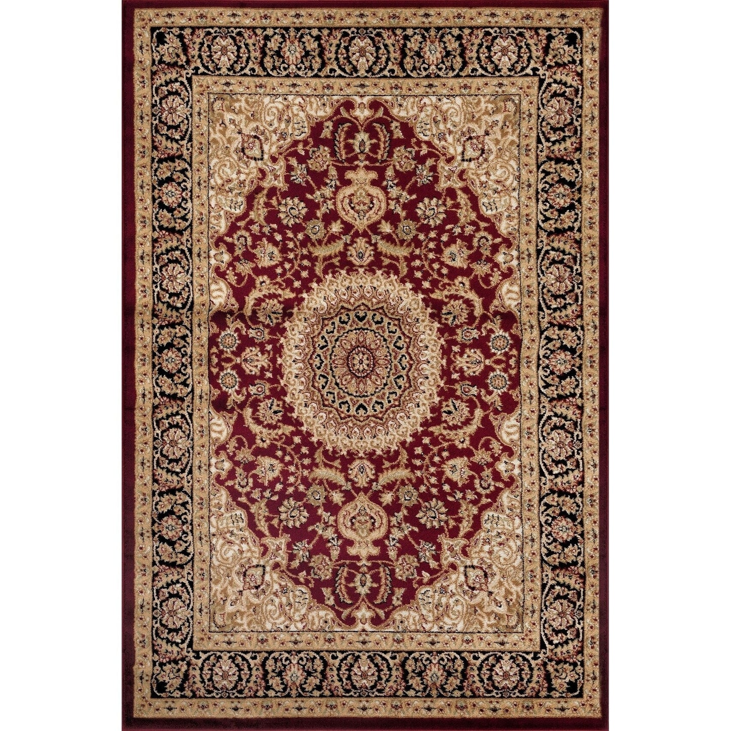 World Rug Gallery Traditioneller orientalischer Medaillon-Teppich