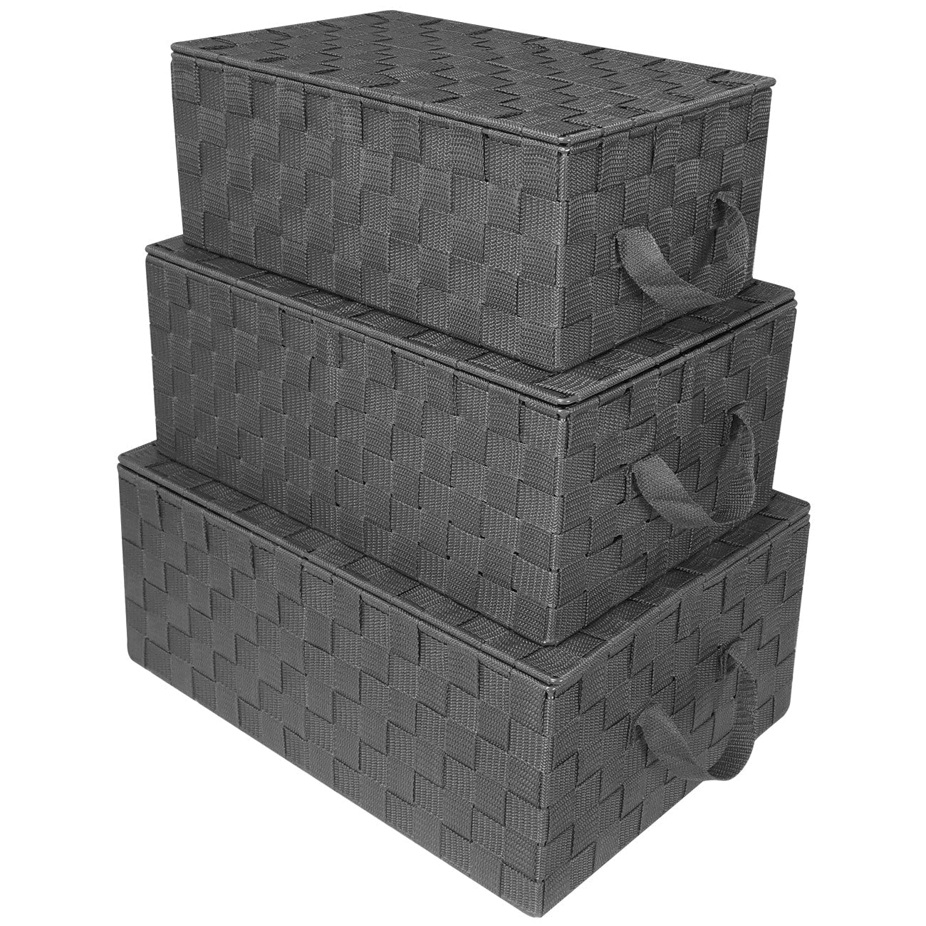 Geflochtenes Aufbewahrungskorb-Set – N/A