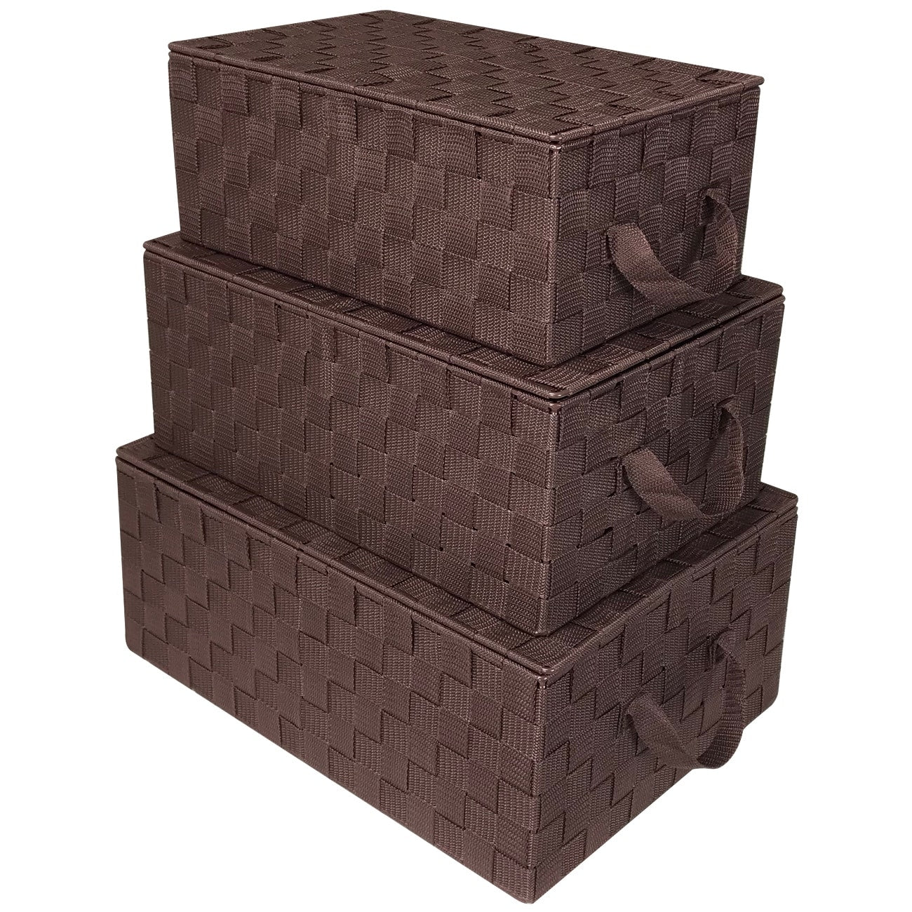Geflochtenes Aufbewahrungskorb-Set – N/A