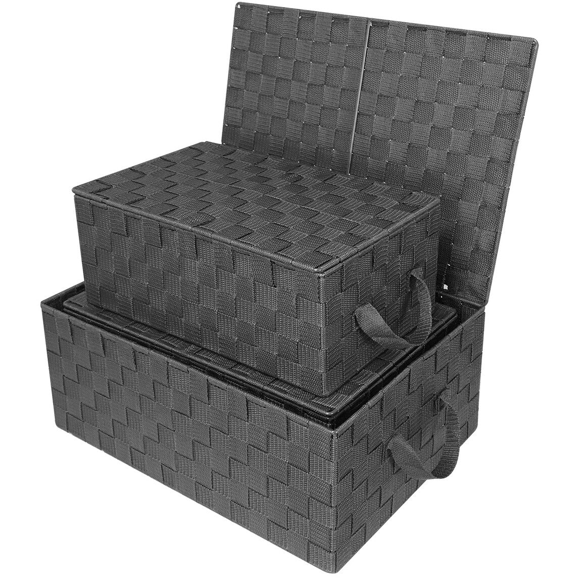 Geflochtenes Aufbewahrungskorb-Set – N/A
