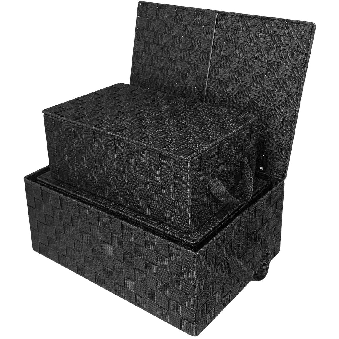 Geflochtenes Aufbewahrungskorb-Set – N/A