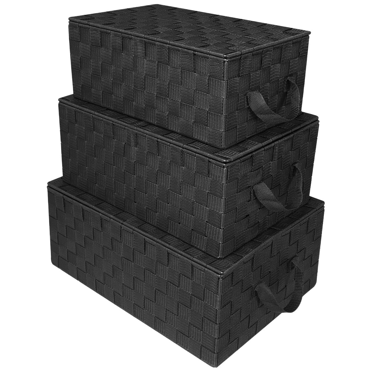 Geflochtenes Aufbewahrungskorb-Set – N/A