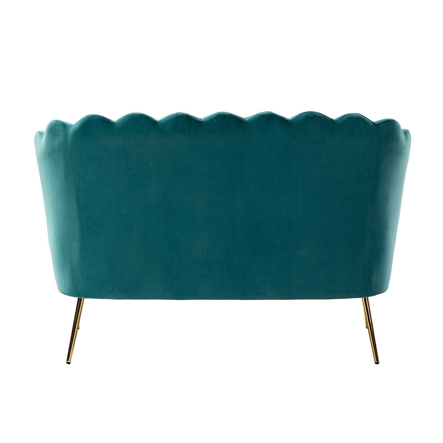 Xabier 52''Loveseat with Flower Shaped Back Design