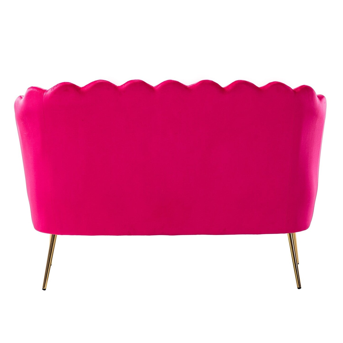 Xabier 52''Loveseat with Flower Shaped Back Design