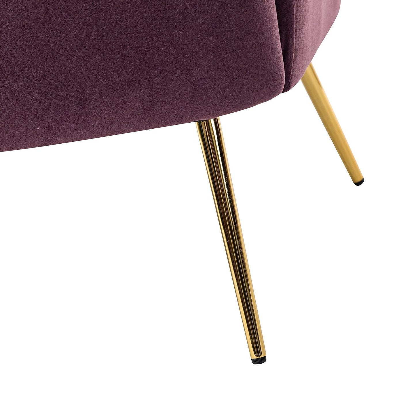 Xabier 52''Loveseat with Flower Shaped Back Design
