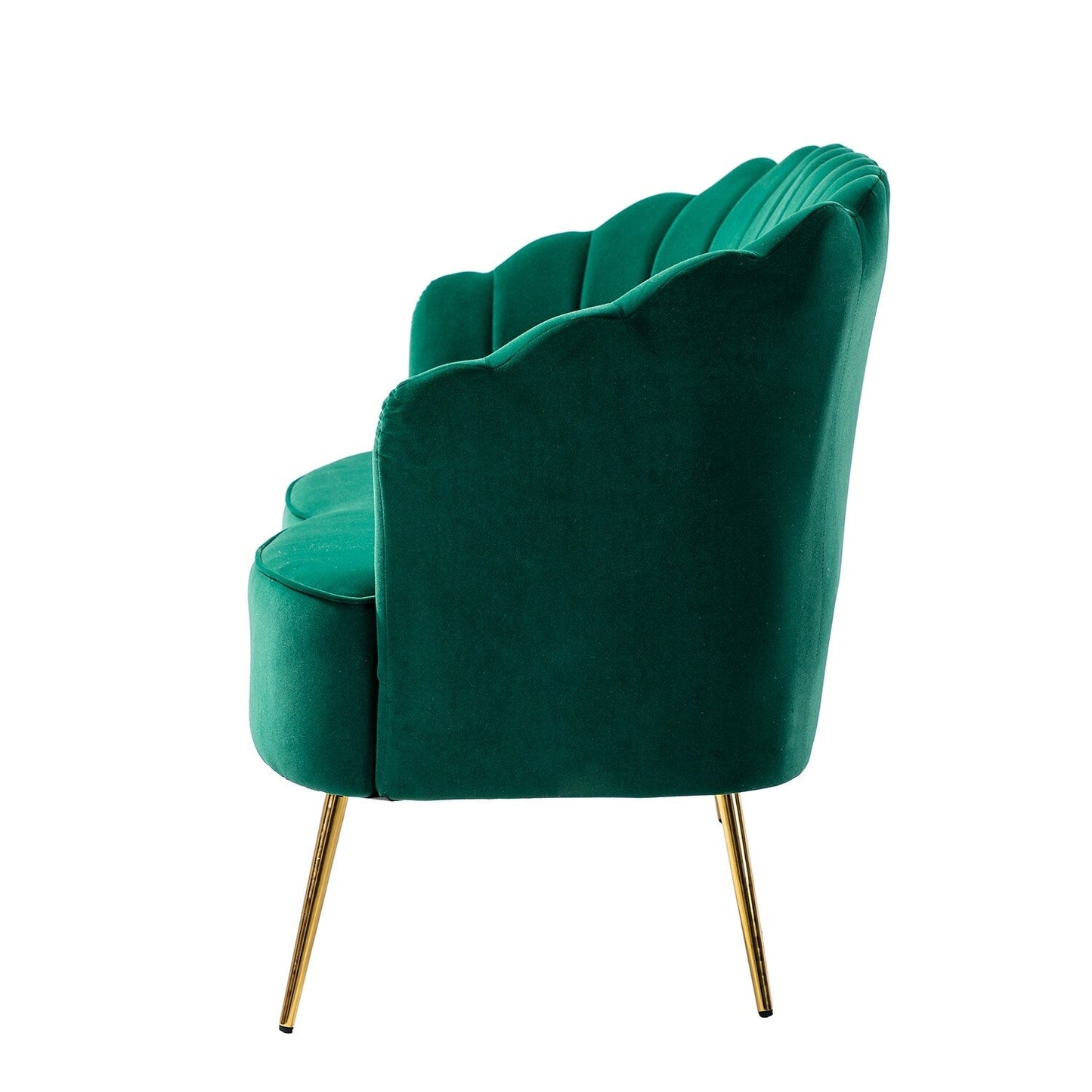 Xabier 52''Loveseat with Flower Shaped Back Design