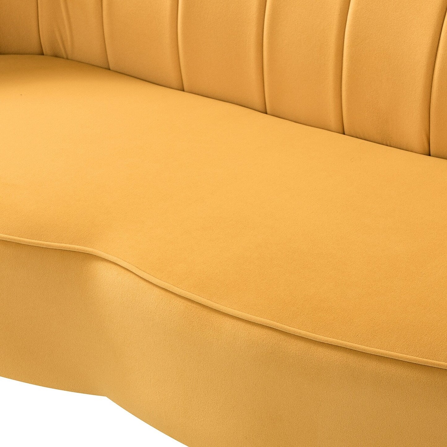 Xabier 52''Loveseat with Flower Shaped Back Design