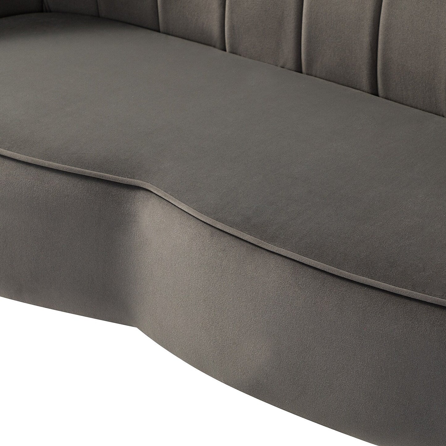 Xabier 52''Loveseat with Flower Shaped Back Design