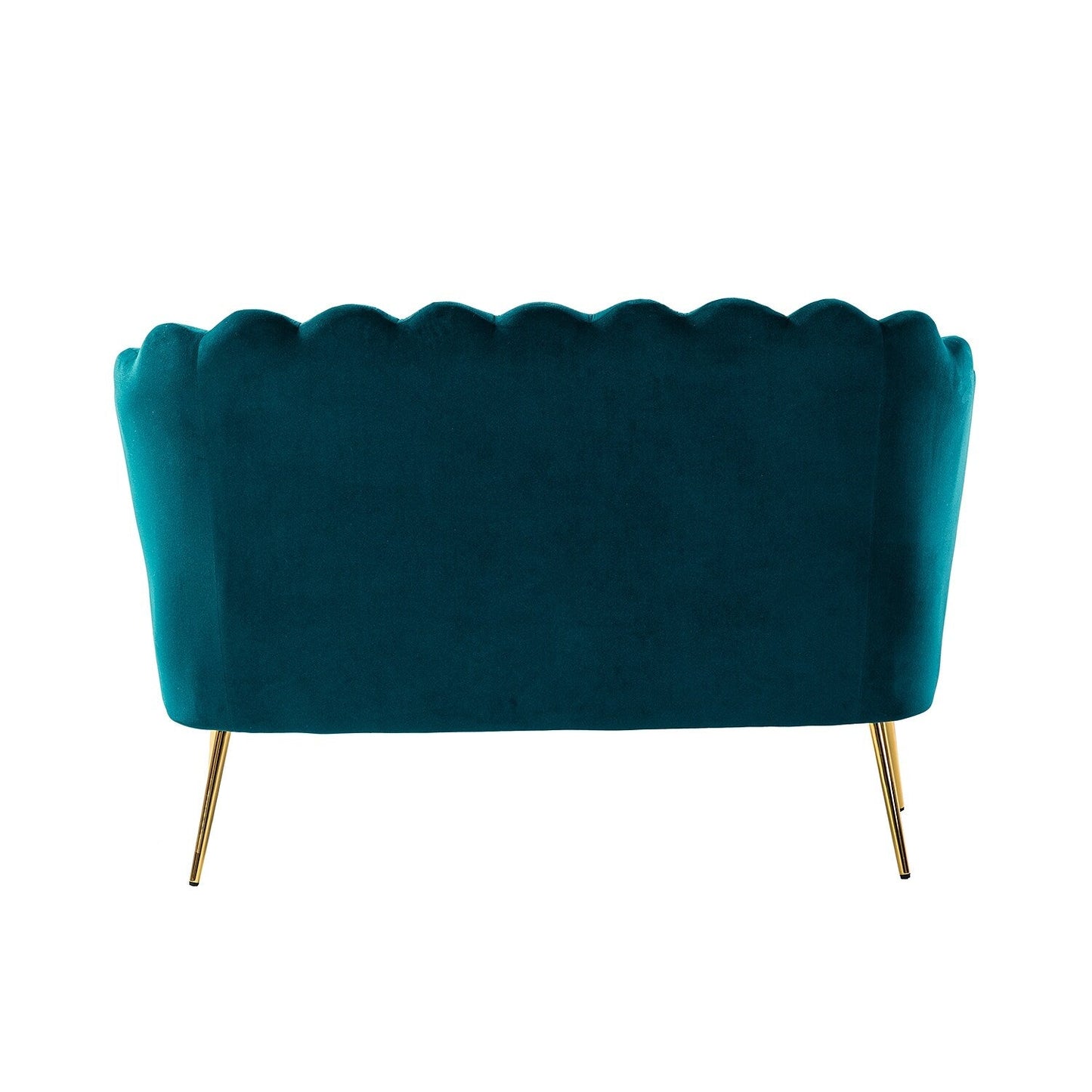 Xabier 52''Loveseat with Flower Shaped Back Design