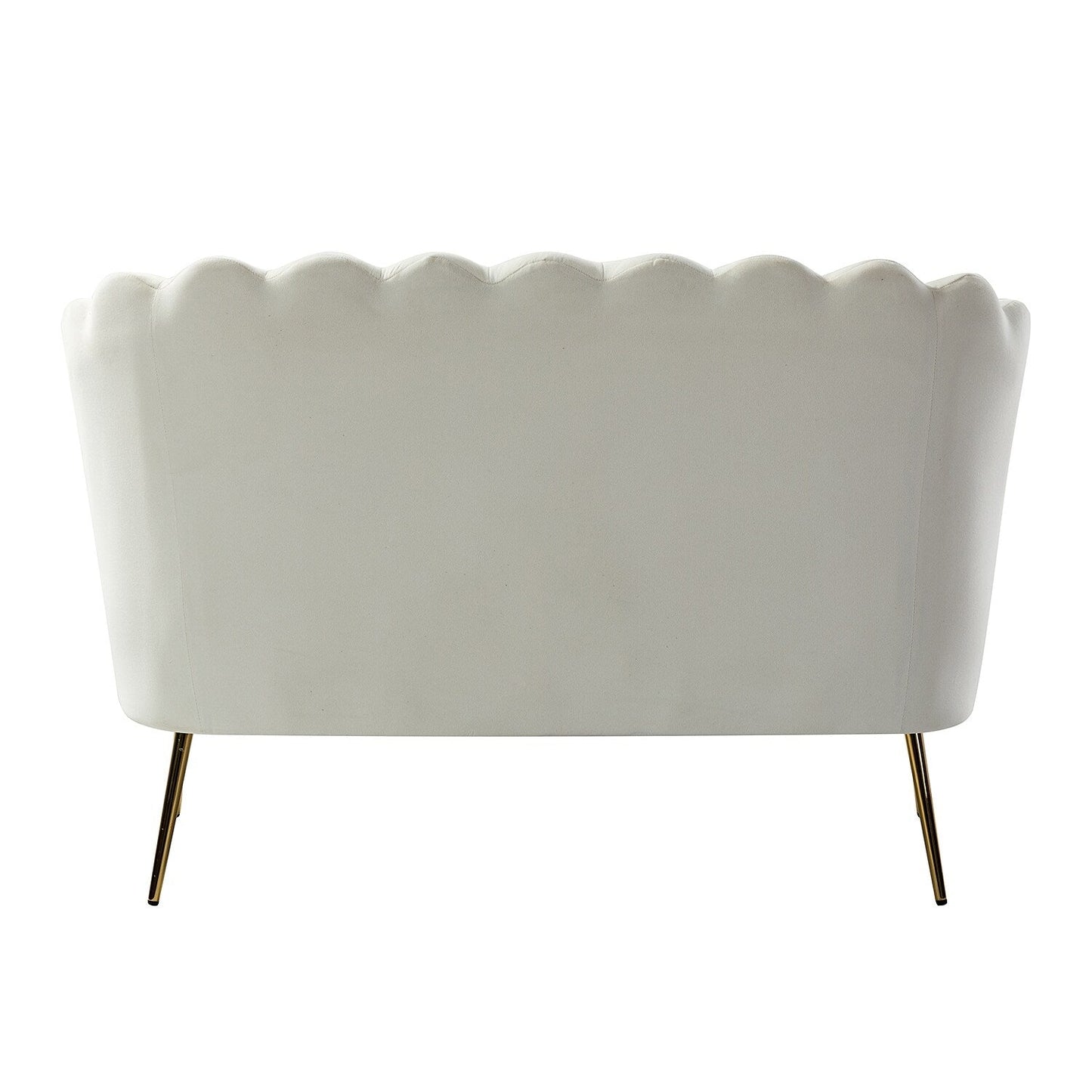 Xabier 52''Loveseat with Flower Shaped Back Design