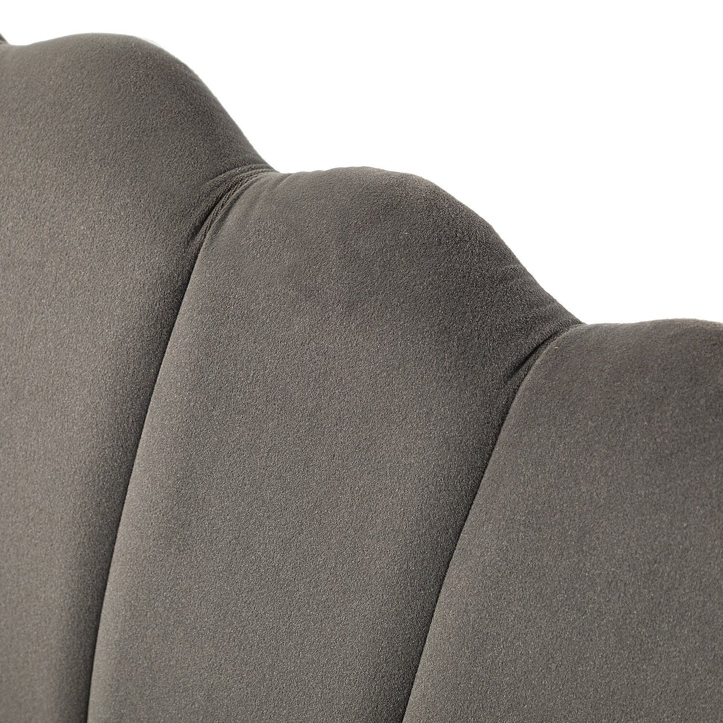 Xabier 52''Loveseat with Flower Shaped Back Design