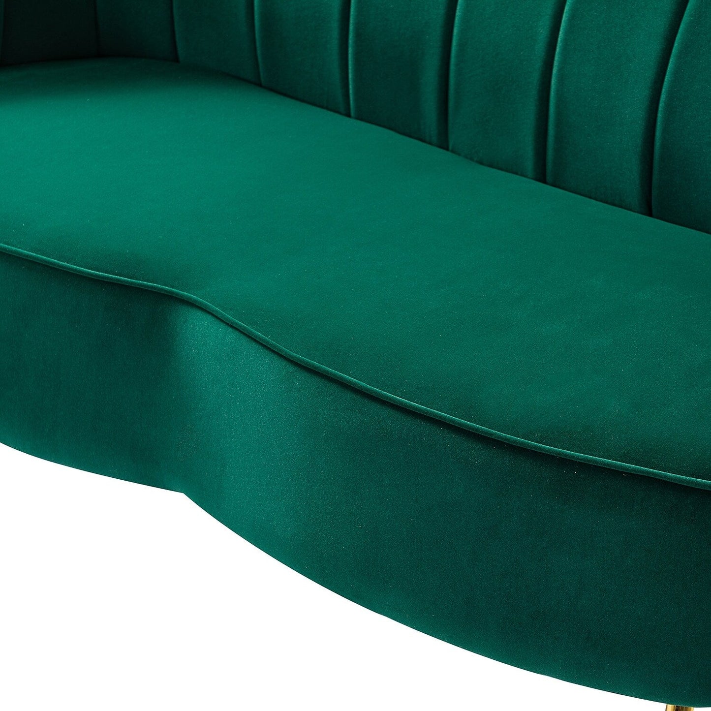 Xabier 52''Loveseat with Flower Shaped Back Design