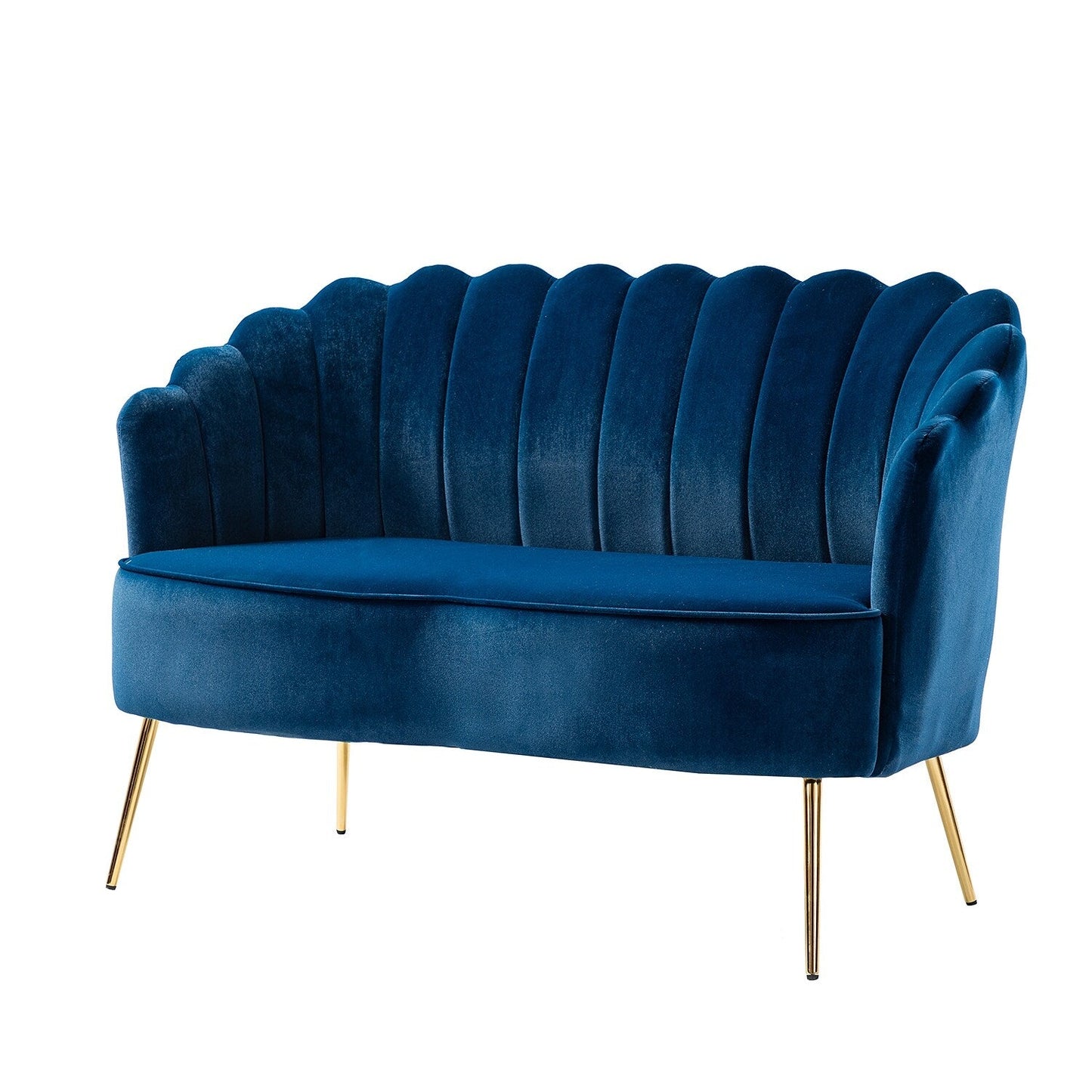 Xabier 52''Loveseat with Flower Shaped Back Design
