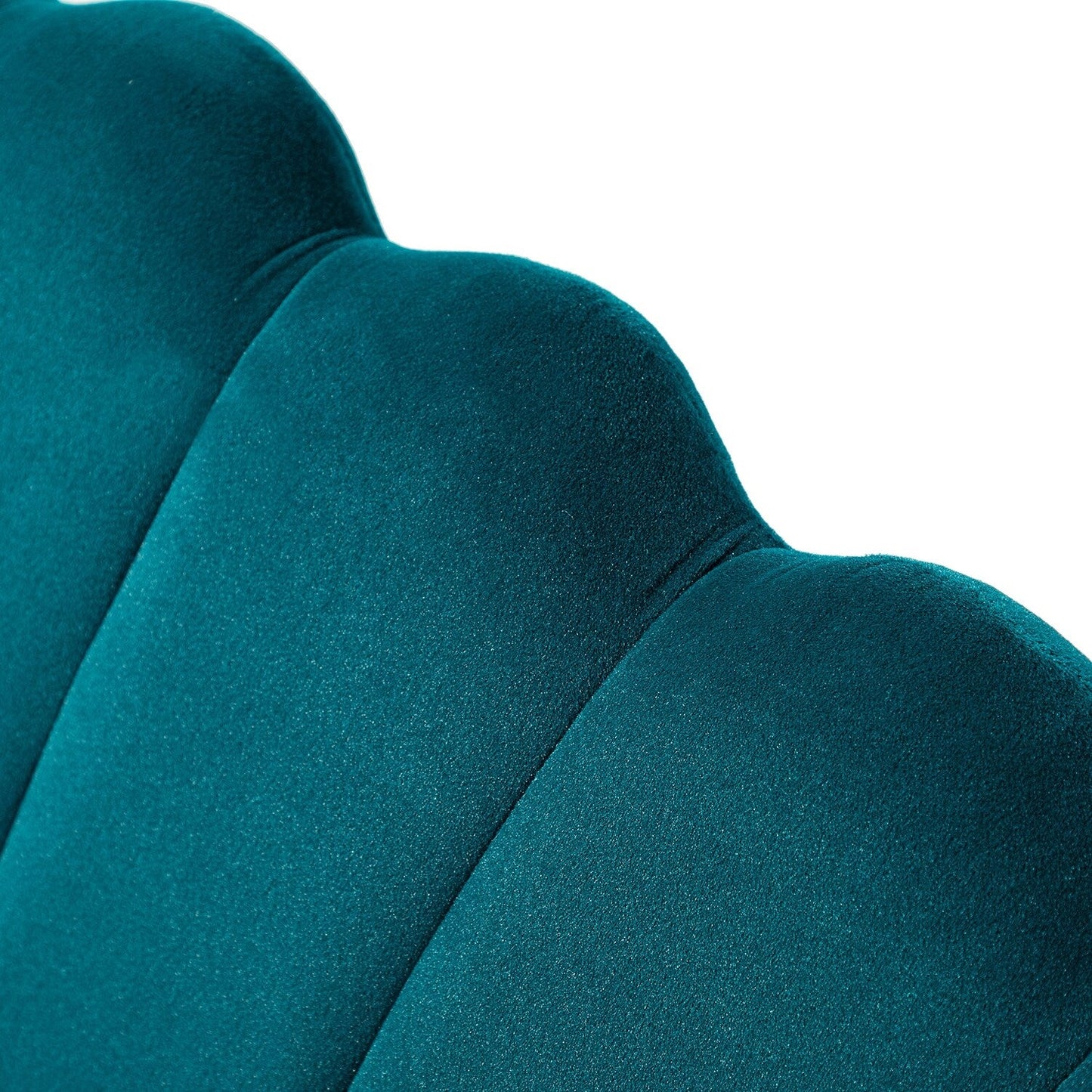 Xabier 52''Loveseat with Flower Shaped Back Design