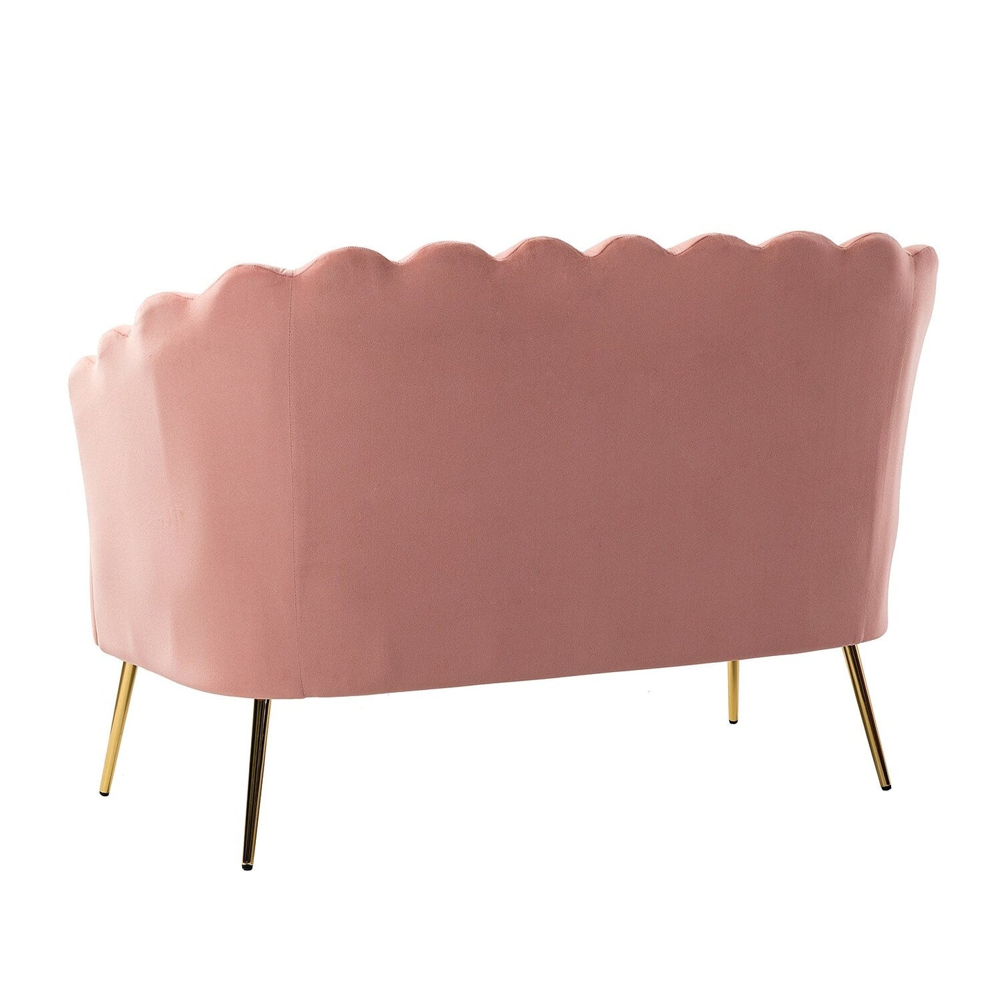 Xabier 52''Loveseat with Flower Shaped Back Design