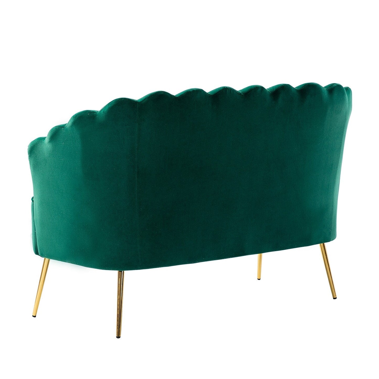 Xabier 52''Loveseat with Flower Shaped Back Design