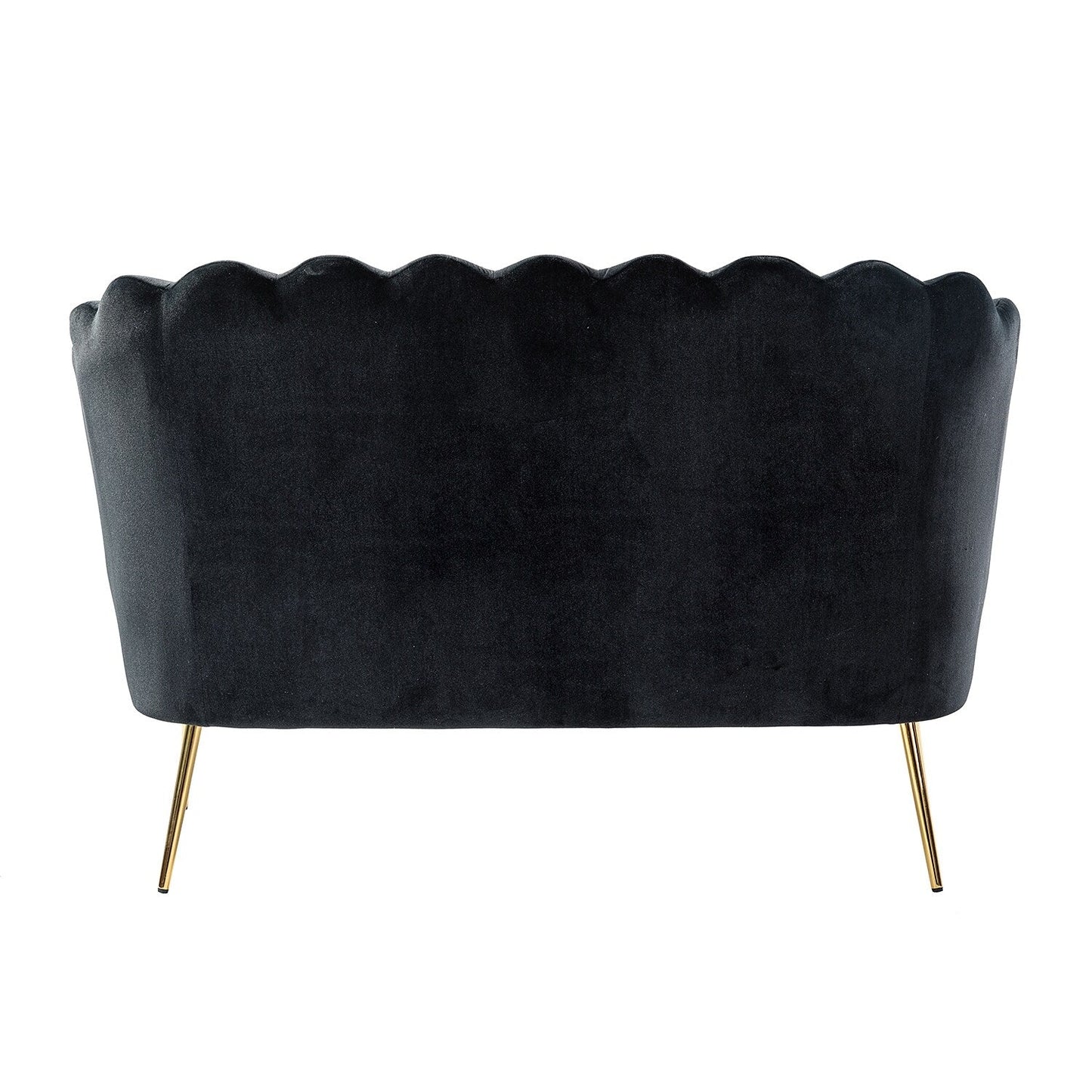 Xabier 52''Loveseat with Flower Shaped Back Design