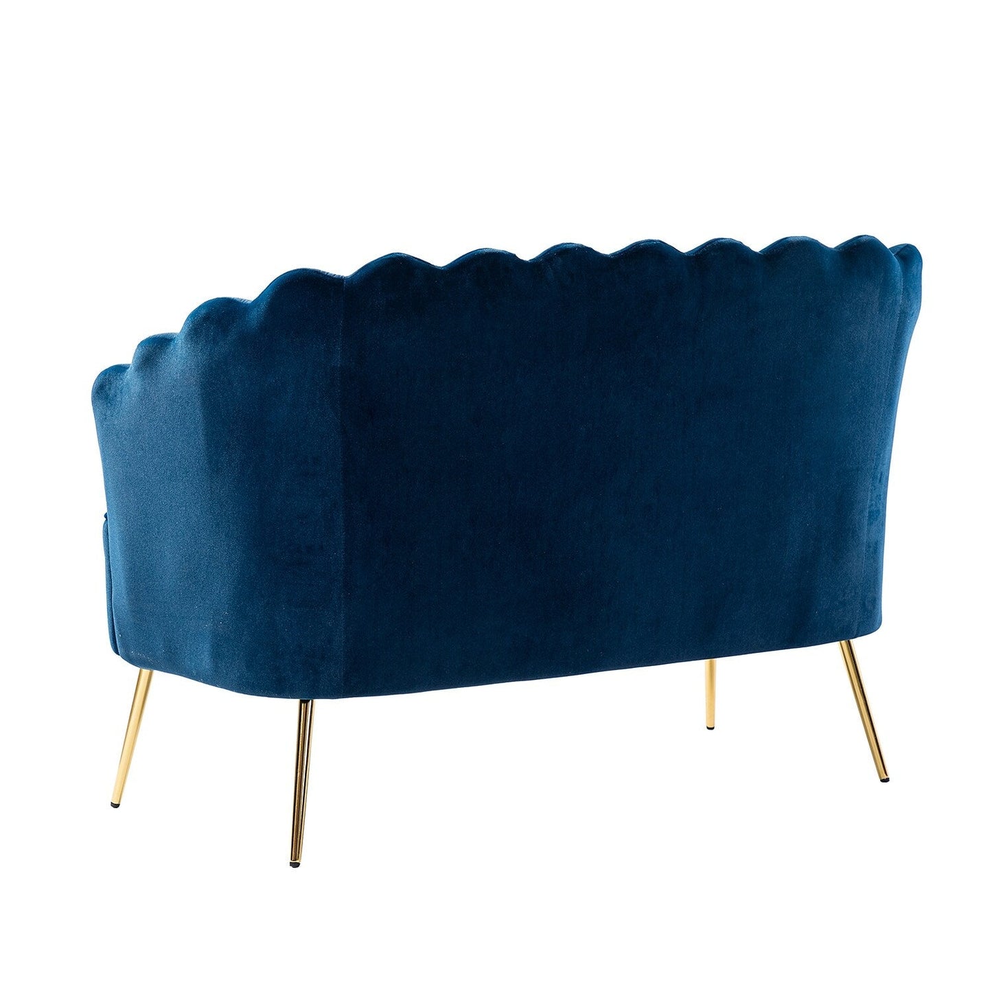 Xabier 52''Loveseat with Flower Shaped Back Design
