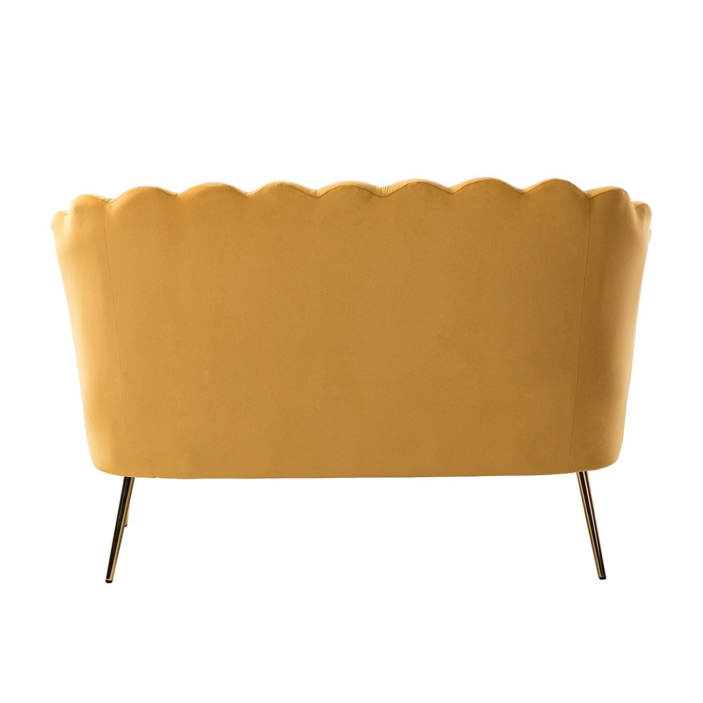 Xabier 52''Loveseat with Flower Shaped Back Design