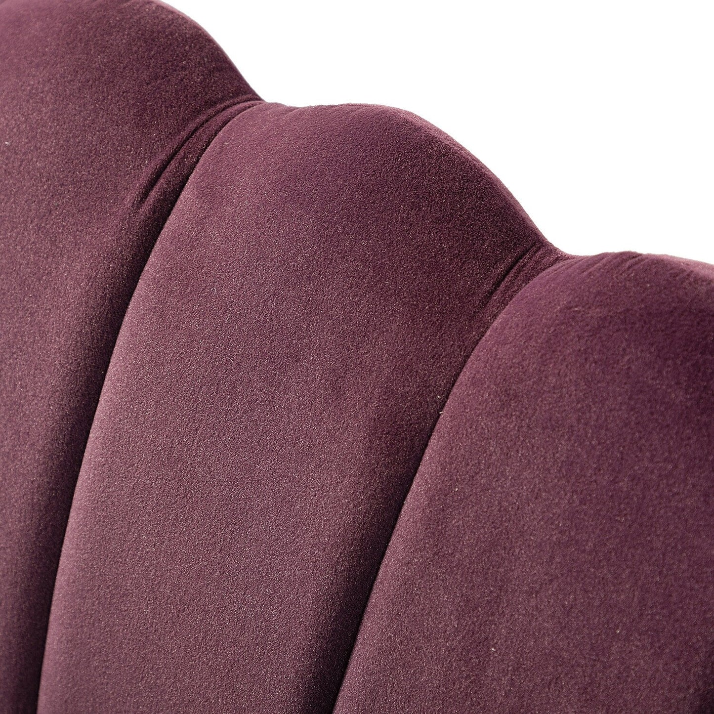 Xabier 52''Loveseat with Flower Shaped Back Design