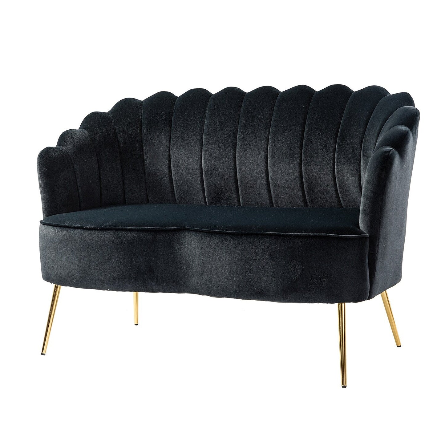 Xabier 52''Loveseat with Flower Shaped Back Design