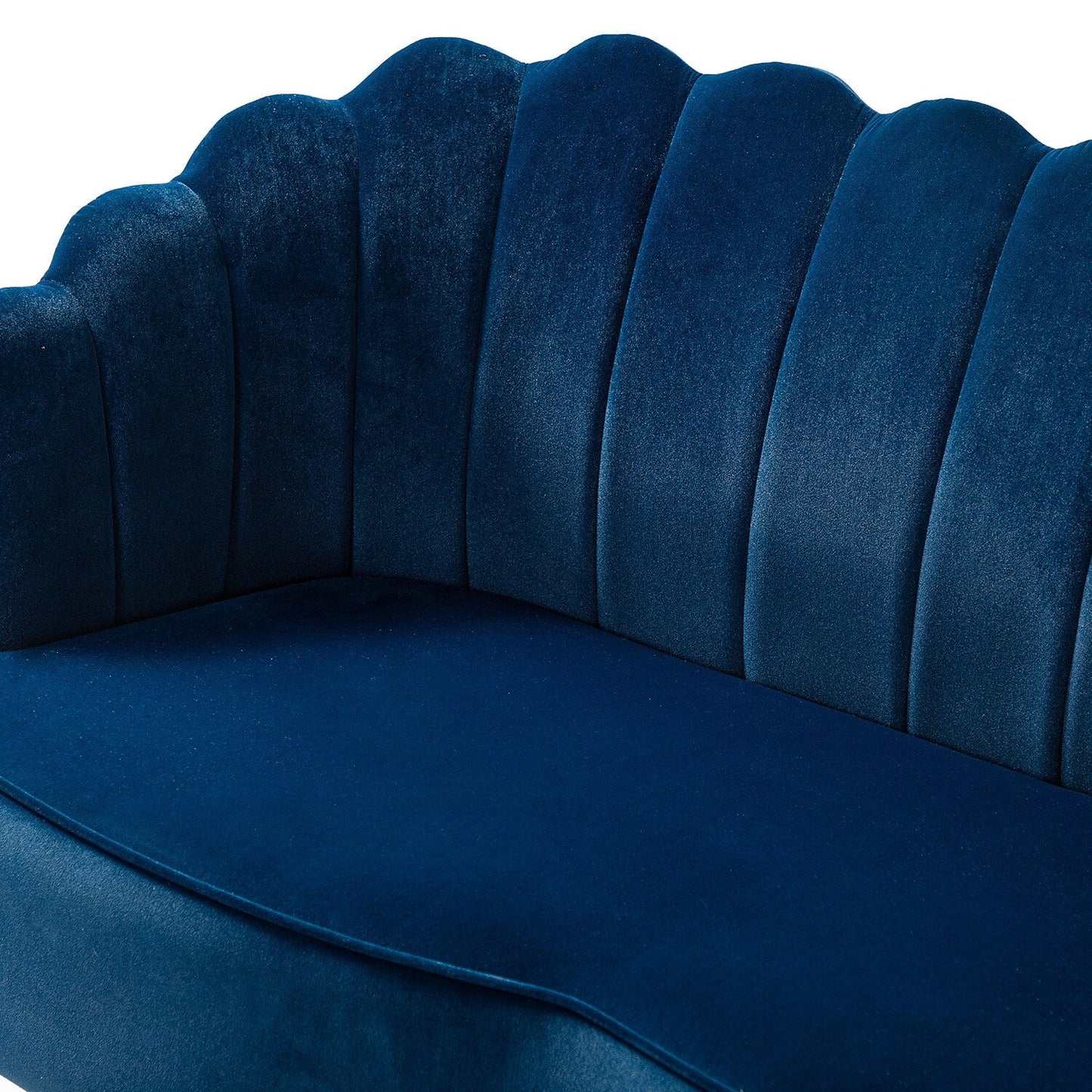 Xabier 52''Loveseat with Flower Shaped Back Design