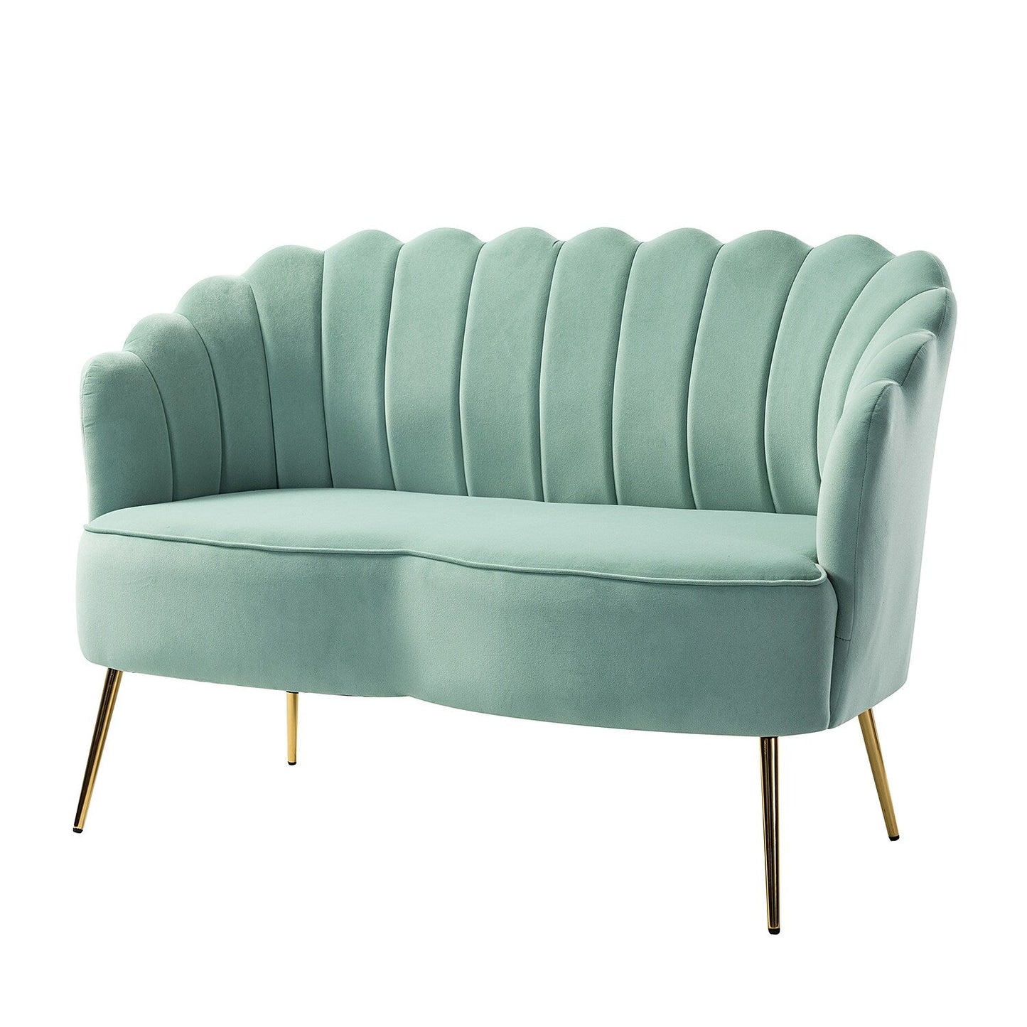 Xabier 52''Loveseat with Flower Shaped Back Design