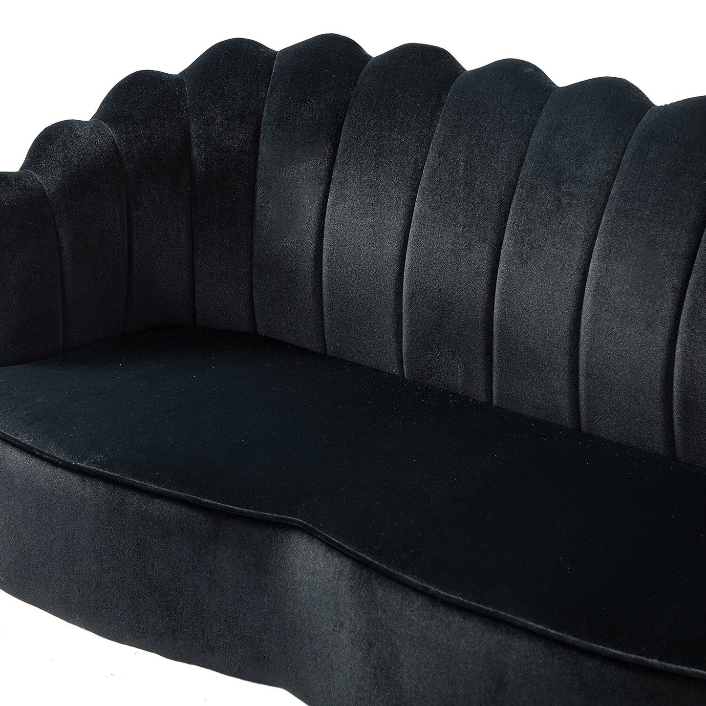 Xabier 52''Loveseat with Flower Shaped Back Design