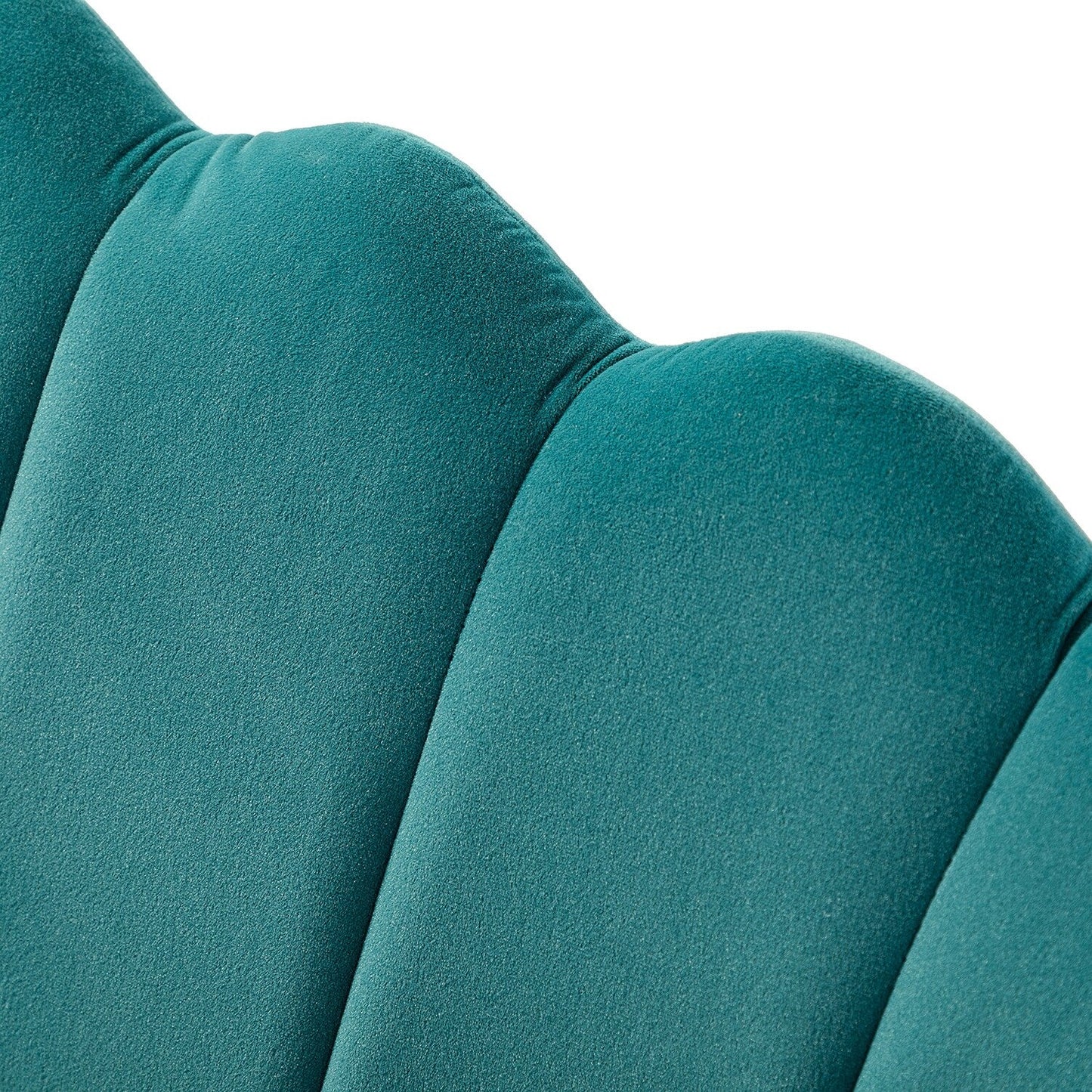 Xabier 52''Loveseat with Flower Shaped Back Design