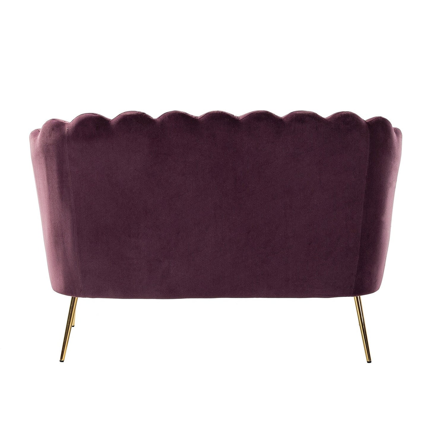 Xabier 52''Loveseat with Flower Shaped Back Design