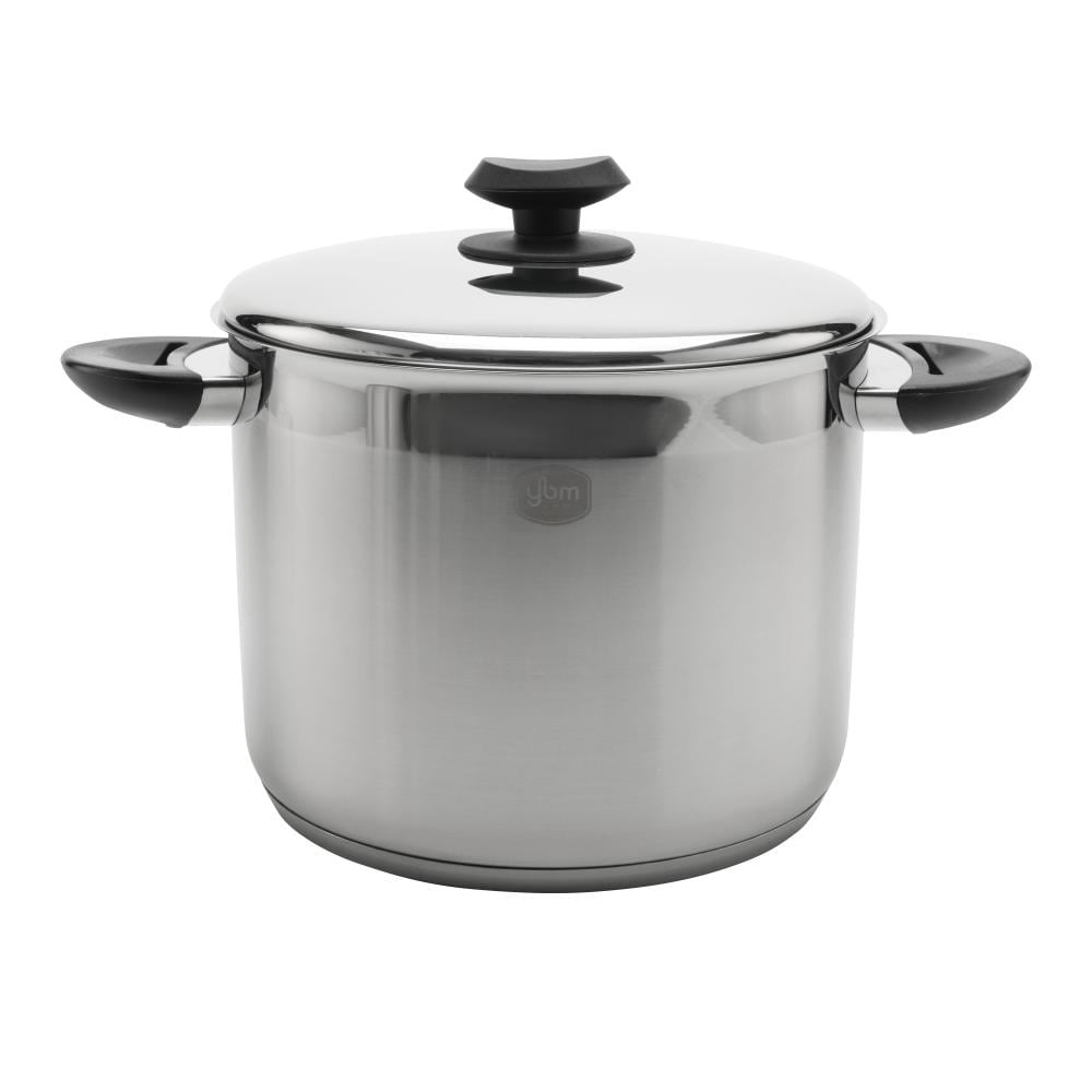 YBM Home Professional Chef's Suppentopf aus Edelstahl 18/10, induktionsgeeignet
