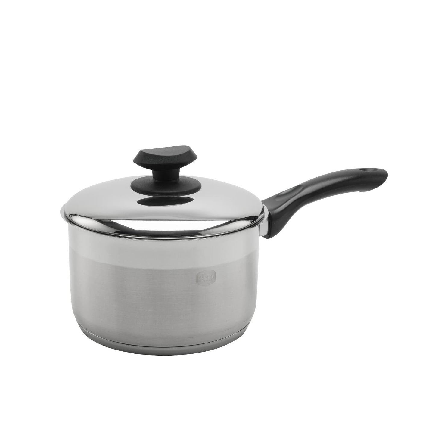 YBM Home Professional Chef's Soßentopf aus Edelstahl 18/10, abgedeckt, dreilagiger Kapselboden mit Griff, induktionsgeeignet