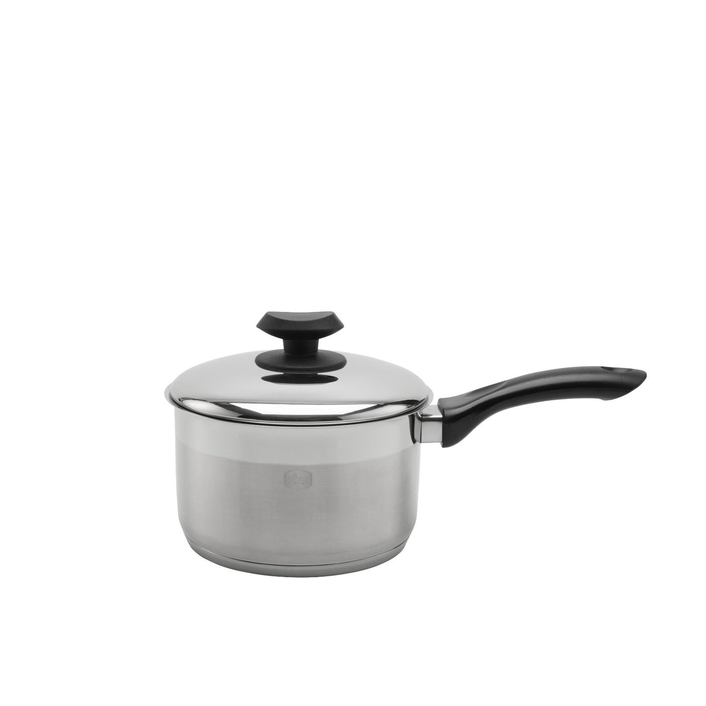 YBM Home Professional Chef's Soßentopf aus Edelstahl 18/10, abgedeckt, dreilagiger Kapselboden mit Griff, induktionsgeeignet