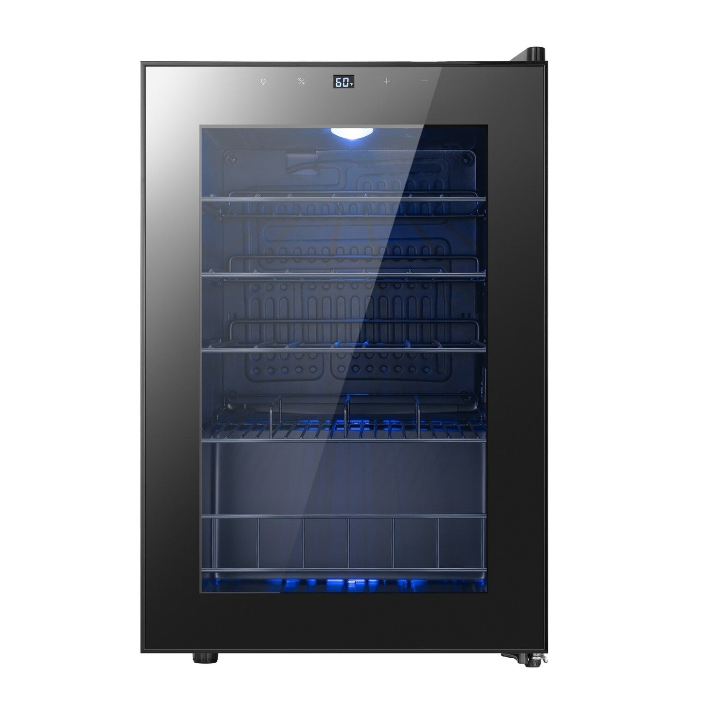 17 Zoll Wein-/Getränkekühlschrank, 20 Flaschen, freistehend, digitale Temperaturregelung