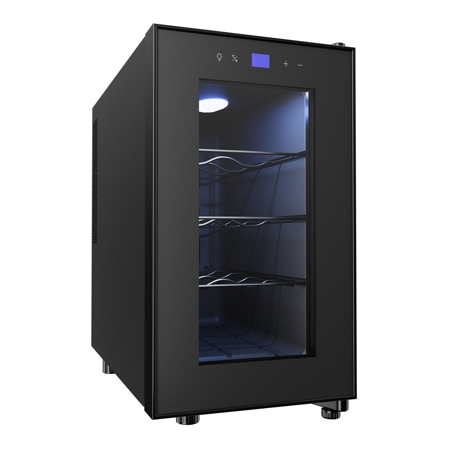 Yeego 8-Flaschen-Weinkühlschrank, Mini-Kühler