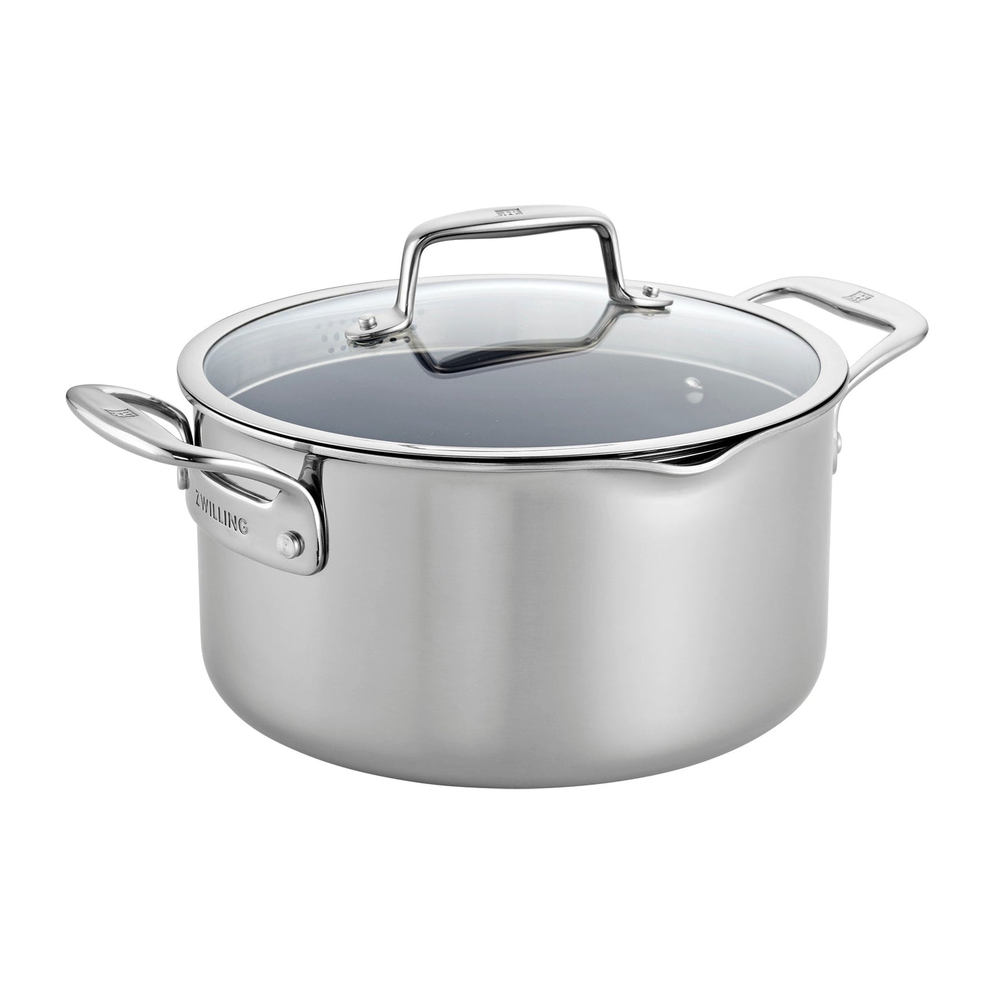 ZWILLING Clad CFX Dutch Oven, 6 qt, Edelstahl, Keramik, antihaftbeschichtet