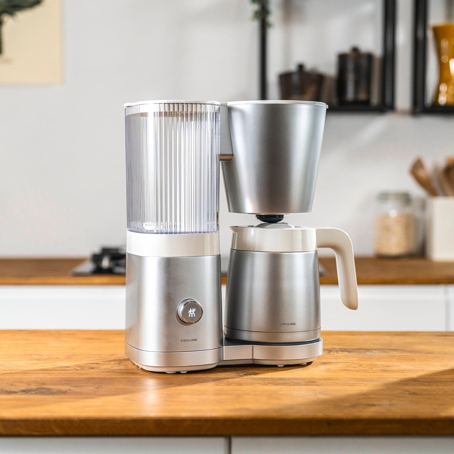 Zwilling Enfinigy Filterkaffeemaschine mit Thermokaraffe für 10 Tassen, ausgezeichnet mit dem SCA Golden Cup Standard – 2,5 qt