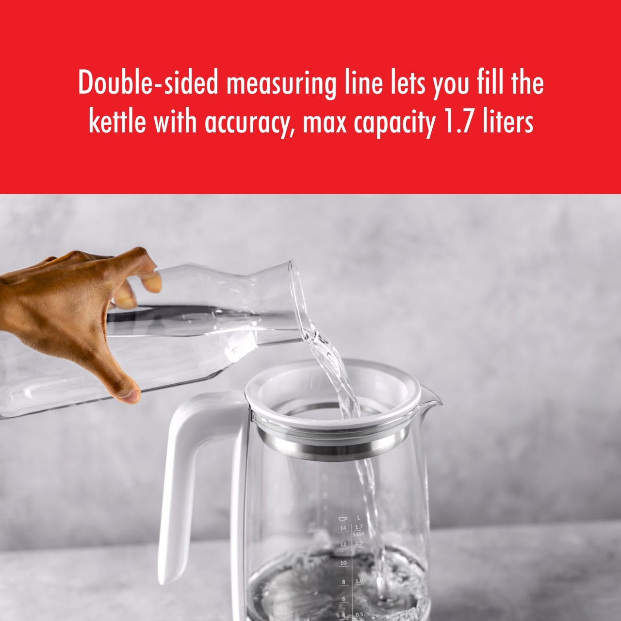 ZWILLING Enfinigy Glas-Wasserkocher - 1,7 l