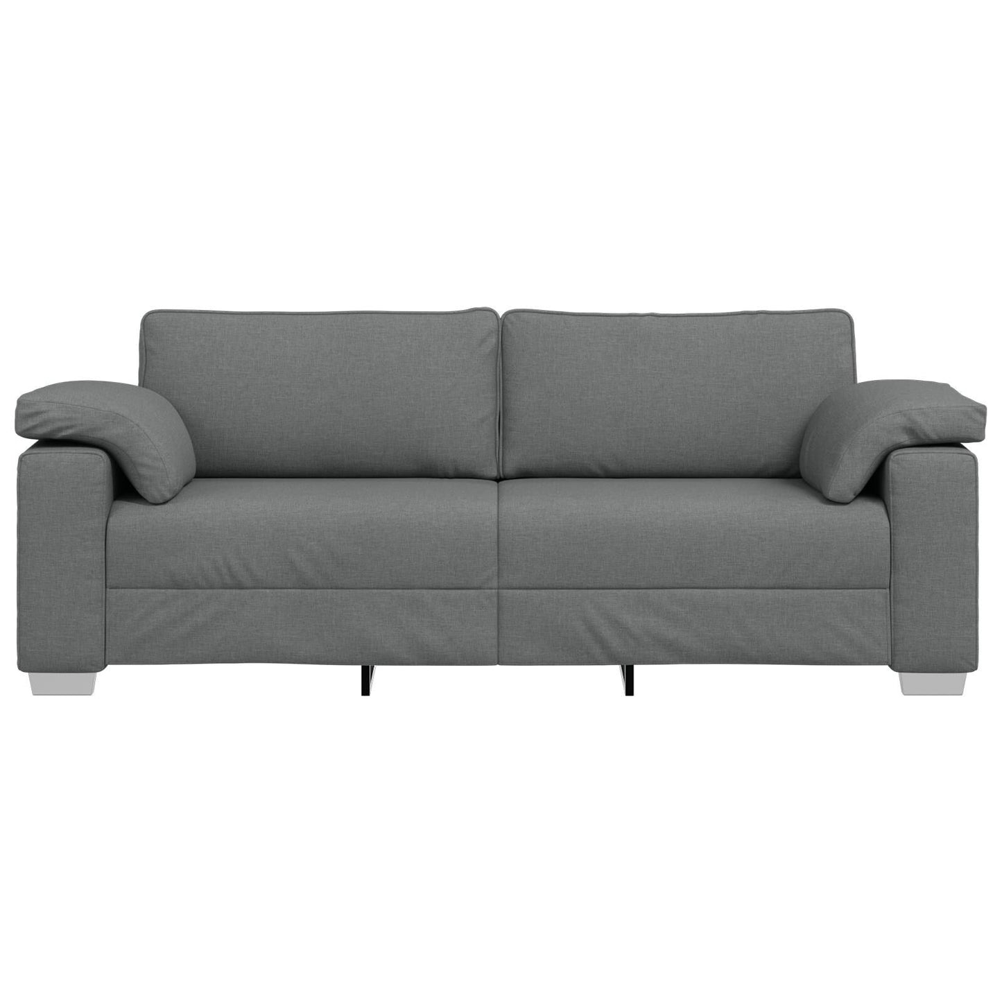 vidaXL Sofa Black/Dark grey Metal - 86.2 x 30.3 x 32.3