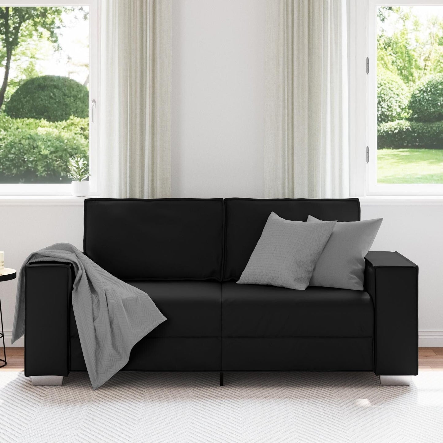 vidaXL Sofa Black