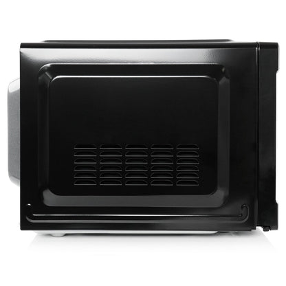0,9 Kubikfuß 900 W Tischmikrowelle in Schwarz mit One Touch Express Cooking