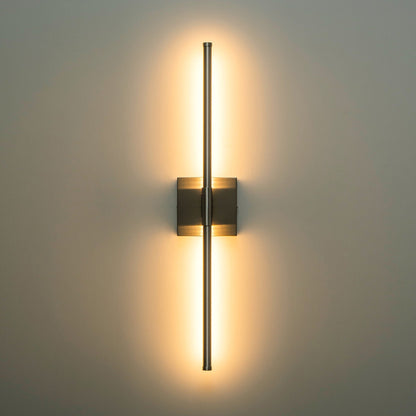 1-flammig 23,6 Zoll Moderne lineare dimmbare integrierte LED-Badezimmer-Wandleuchte
